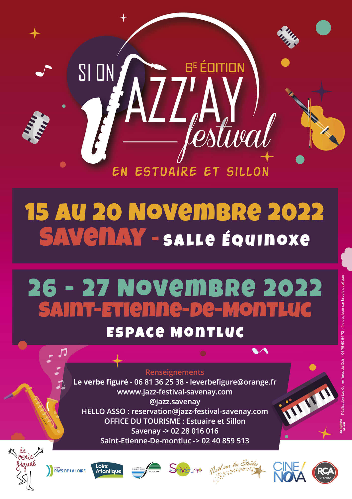 Affiche jazz 2022